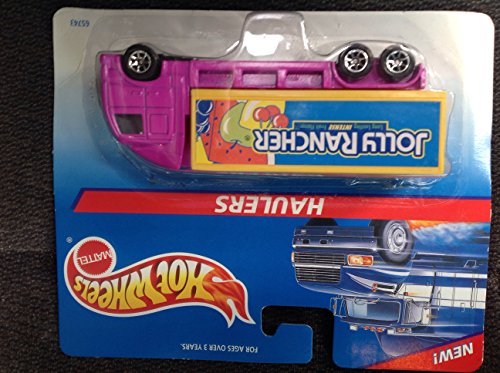 Hot Wheels 1996 HAULERS PURPLE/YELLOW JOLLY RANCHER Collectible 1:64 Scale