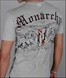Monarchy Summer - Men's Regal Short Sleeve Tee in Light Grey