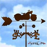 Outdoor Living : MOTORCYCLE - INDIAN Weathervane