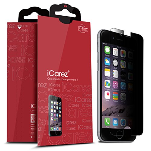 iCarez [Secret Series] 4 Way 360 Degree Privacy Screen Protector for Apple iPhone 6 6S 4.7-inch Easy Install with Lifetime Replacement Warranty [1-Pack]- Retail Packaging