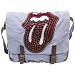 Rolling Stones - Metal Studs Tongue Messenger Bag