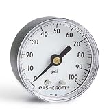 Ashcroft Commercial 1-1/2 Pressure Gauge 0/100Psi