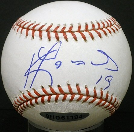 Kendry Morales Autograph Baseball Auto Ball Signed UDA