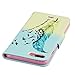 JanCalm for iPhone 7 Plus Case, iPhone 8 Plus Case [Wrist Strap][Kickstand][Card/Cash Slots] Pattern Premium PU Leather Wallet Case Flip Cover for iPhone 7/8 Plus (5.5 Inch) + Crystal Pen (Bird)