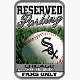 Chicago White Sox Baseball Style Reserved Parking Sign