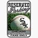 Chicago White Sox Baseball Style Reserved Parking Sign