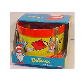 Click here to buy Dr. Seuss Cat in the Hat Tin Drum by Cat in The Hat.