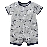カーターズ Carter's ロンパース 前開き 半袖 綿100% Snap-Up Cotton Romper 24M (83-86cm)