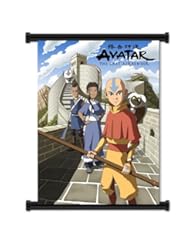 Nickelodeon Avatar the Last Air Bender Cartoon Fabric Wall Scroll Poster (32"x42") Inches