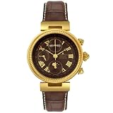 Jacques Lemans Men's 916T-ABT02C Classic Collection 18K  Plated Automatic Chronograph Watch