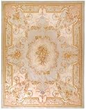 IMAGE OF Due Process Aubusson Nantes Powder Blue 5' X 8' Area Rug