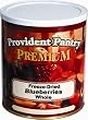 Provident Pantry Emergency Food Storage - Freeze Dried Whole Blueberries in #10 Can - Long Shelf Life Emergency Food Supplies