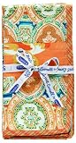 April Cornell Cottage Fair Napkins Set of 4 - Tangerine