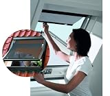 Produkt-Bild: Original VELUX Standard Haltekrallen Markise MHL M00 5060 Dekor uni Schwarz f&uuml;r Fenster GGL GGU GPL GPU GHU GHL in den Gr&ouml;&szlig;en M04 M06 M08 M10 304 306 308 310 passgenau