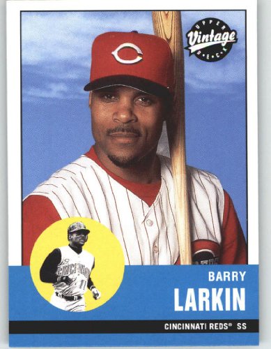 2001 Upper Deck Vintage #322 Barry Larkin - Cincinnati Reds (Baseball Cards)