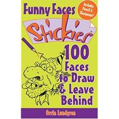 Funny Faces Stickies: 100 Faces to Draw & Leave Behind