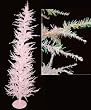 Whimsical Pink Laser Artificial Christmas Tree 4'
