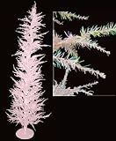 Whimsical Pink Laser Artificial Christmas Tree 6′