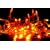Sunset LED fairy lights in red, orange and yellow, made by QB