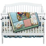 Springmaid Baby Blue Jean Teddy Building Blocks... by Springmaid