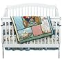 Springmaid Baby Blue Jean Teddy "Building Blocks" Four Piece Nursery Collection