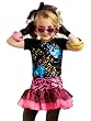 Girls 80's Pop Star Decade Halloween Costume