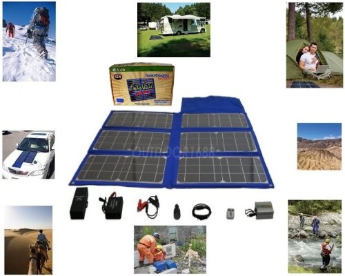 42W Foldable Solar Charger kit, Portable Solar Camping, Hiking, Emergency, Survival, Disaster, Rescue, RV, Laptop, Hunting, Fishing, Marine, Military,Car, Travel kit with 96W Battery 42W Foldable Solar Charger kit, Portable Solar Camping, Hiking, Emergency, Survival, Disaster, Rescue, RV, Laptop, Hunting, Fishing, Marine, Military,Car, Travel kit with 96W Battery