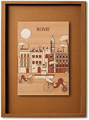 KINOWA Wooden Art Kit Kiharie Rome Made in Japan