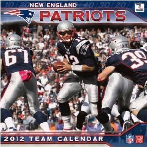 New England Patriots TEAM Wall Calendar 2012