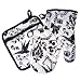 Sin in Linen Ravens Dream Oven Mitt/Potholder Set