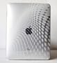 CrazyOnDigital Apple iPad Clear Wave Premium Crystal Candy TPU Silicone Skin Case/Precut LCD Screen Guard/Protector