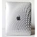 CrazyOnDigital Apple iPad Clear Wave Premium Crystal Candy TPU Silicone Skin Case/Precut LCD Screen Guard/Protector