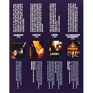 Luc Besson - Coffret : Subway + Nikita + Léon + Le Cinquième Elément [Blu-ray]