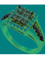1.0CT-DIAMOND INVISIBLE RING / 14KYG