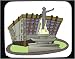 Decorated Mouse Pad with Australia, statute, architecture, building, Sydney
