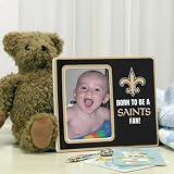 New Orleans Saints Black Born To Be Ceramic Picture Frame