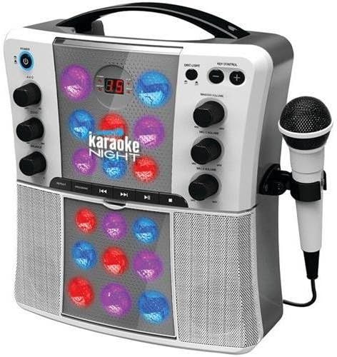 KN200 - KARAOKE NIGHT KN200 CD+G Karaoke System with LED Light Show