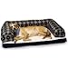Kreature Komfort Beasley Couch Orthopedic with Bolster Paw Print 34 x 54