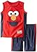 Sesame Street Boys' 2 Piece Elmo Dazzle Short Set