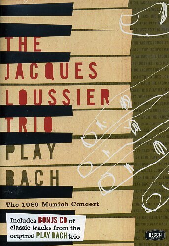 NEW Jacques Trio Loussier - Loussier Trio Plays Bach (CD) On Sale
