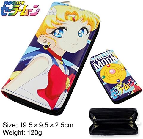 Sailor Moon Long Wallet Leather Bag Purse Wallet #2