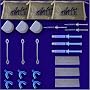 3 COMPLETE APLUSSMILE 35% TOOTH WHITENER KITS - 30ML GEL
