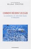 Revue Economica  / Comment décident les juges : La constitution, les collectivités locales et l'éducation