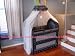 6 in 1 multi-purpose Baby Crib with Bassinet, Cradle, Toddler bed, Playpen, Mosquito Net, changing table functions Image