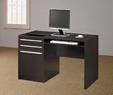 Cappuccino Computer Desk - Coaster Furniture Cappuccino Computer Desk - Coaster Furniture