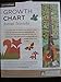 Petit Collage Growth Chart Forest Friends Foldable Wall Decor Eco Friendly