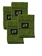 Black Overweave Dish Cloths (Bamboo Green, 4-Pack)