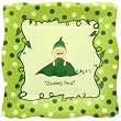 Sweet Pea Baby Shower Dinner Plates