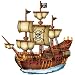 31 Jointed Pirate Ship