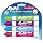 Expo Low Odor Chisel Tip Dry Erase Markers, 4 Colored Markers(81029)